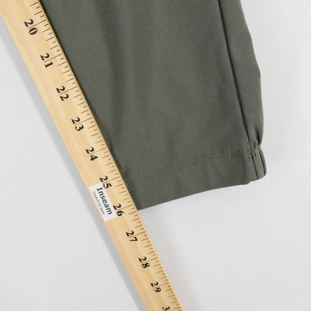 Cuts AO Jogger Pants Mens S Grayish Green Versaknit Slim Fit Tapered Activewear